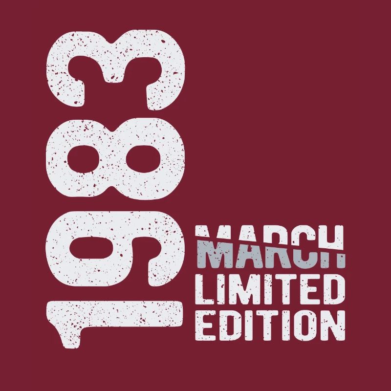 Mars 1983 édition limitée Année de naissance