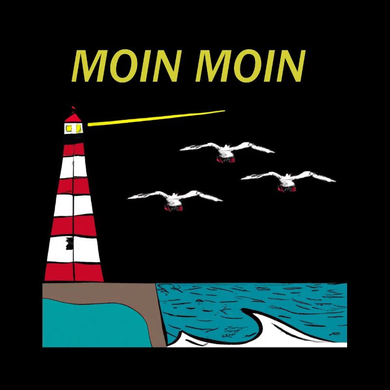Nordsee Spruch Moin
