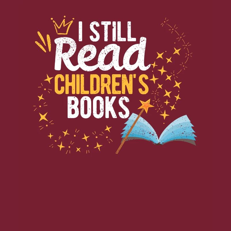 Ich lese immer noch Kinderbücher Schullehrer Nerd