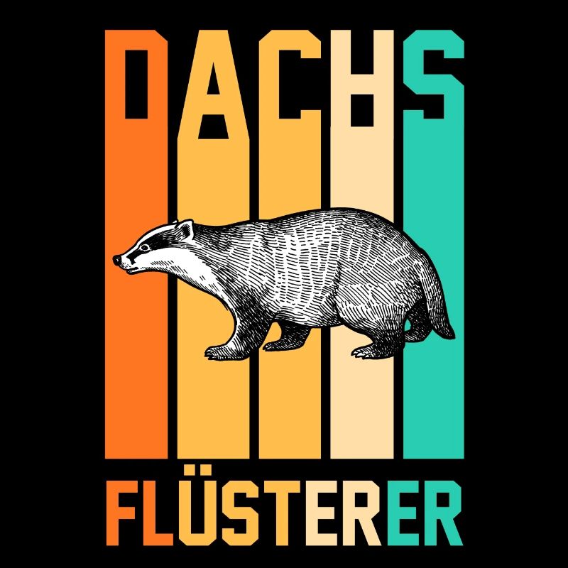 Tiermotiv Dachs