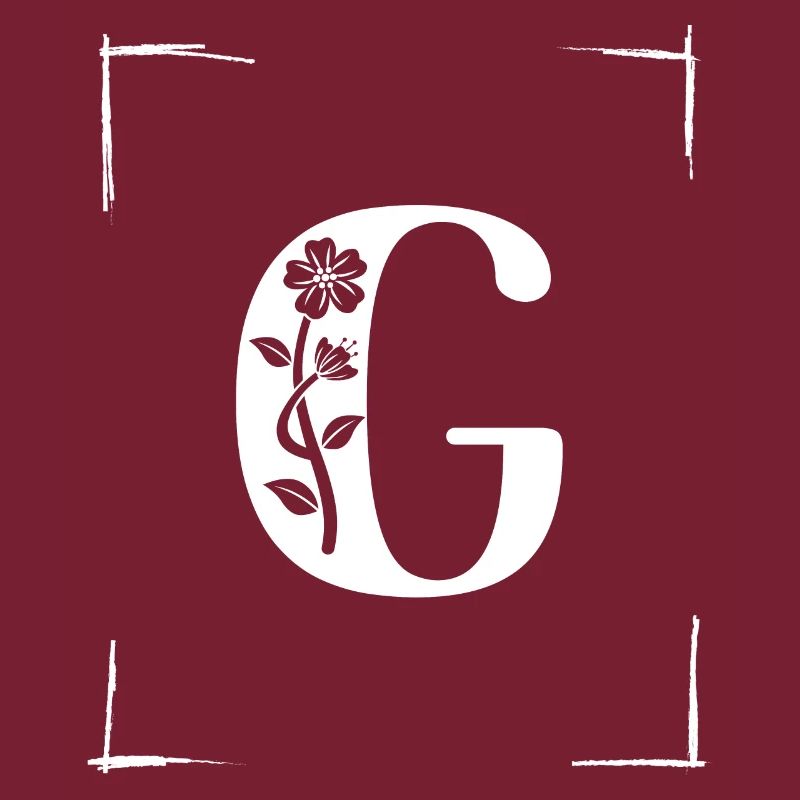 letter G initial