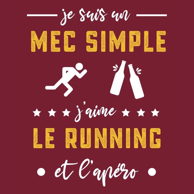 running mec simple apéro cadeau coureur