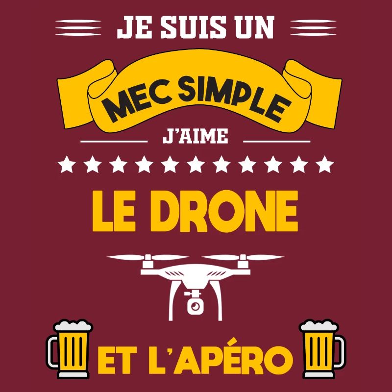 drone apéro mec simple