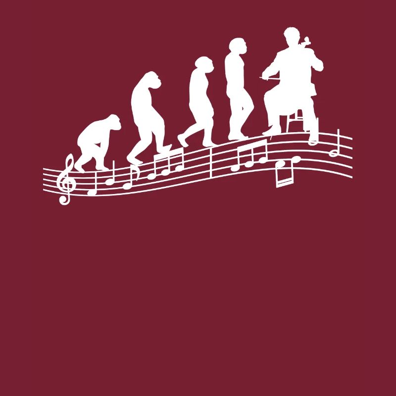 Cellospieler Cellist-Musiker Collo-Musik Evolution