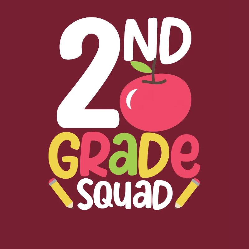 2nd Grade Squad Second Teacher Student Team Back
