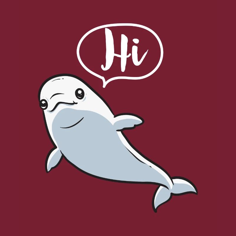 Weißwal Beluga Wal