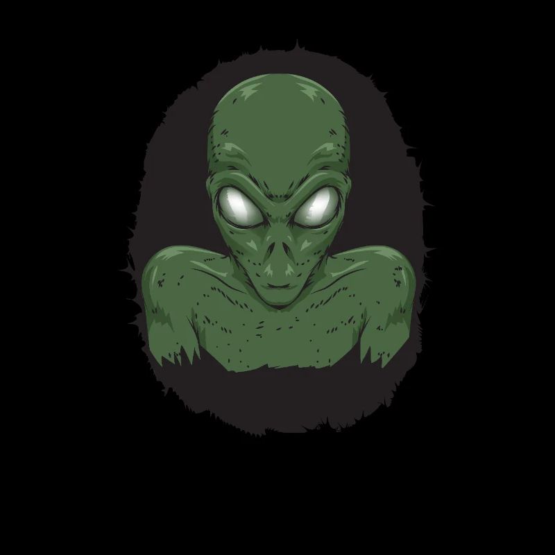 Creepy Horror Alien Gift Space