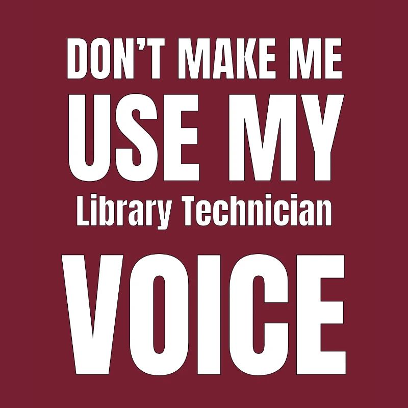 Ne me forcez pas à utiliser ma voix de technicien