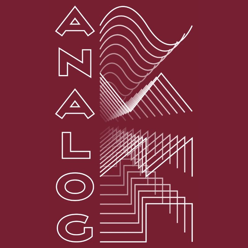 Analog Waveform Audio Digital Design Modular Gift