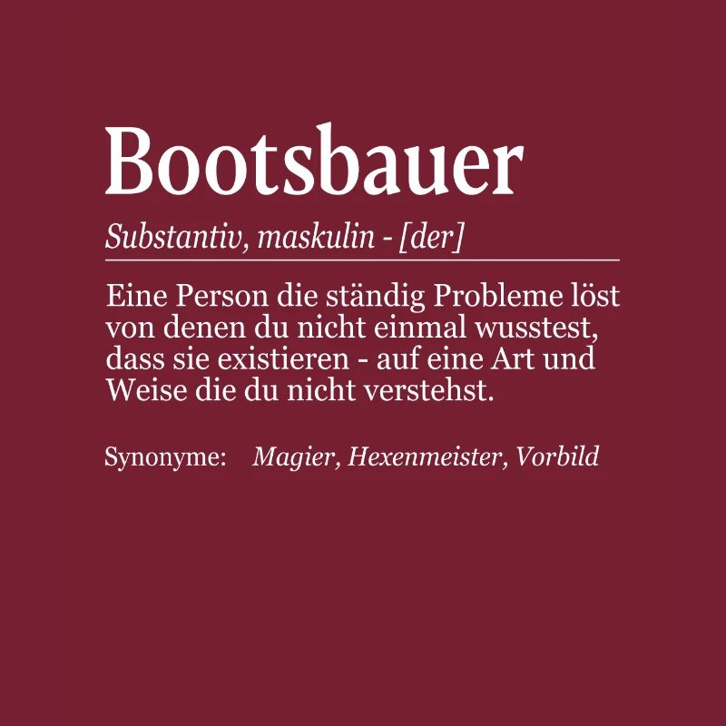 Bootsbauer Definition Duden Schiffsbauer