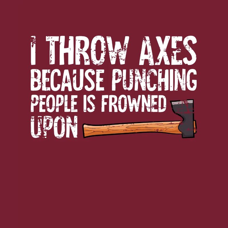Throwing an axe