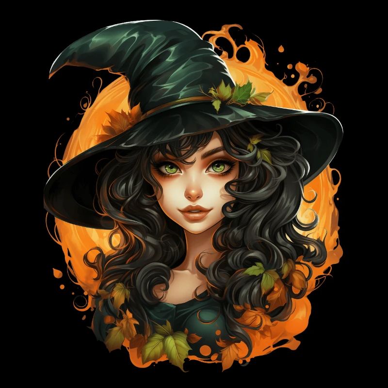 Halloween Witch I Cartoon Style I Witch