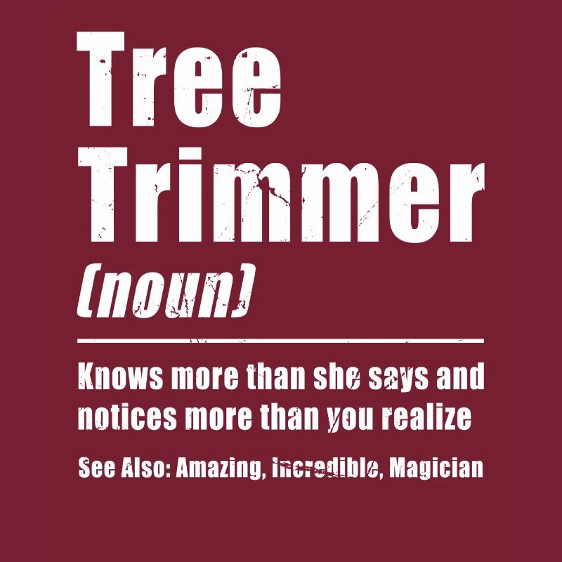 Bûcheron tronçonneuse arboriste
