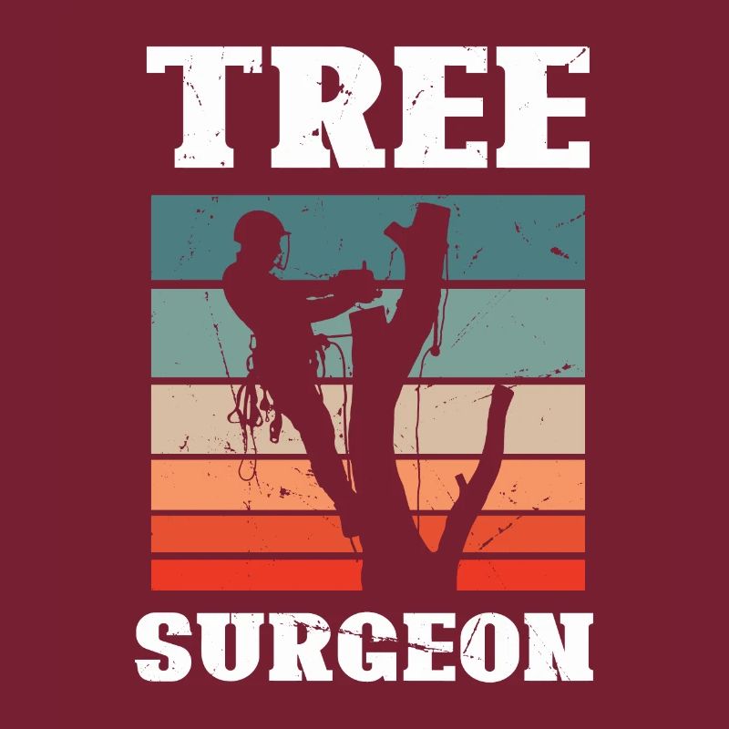 Bûcheron tronçonneuse arboriste