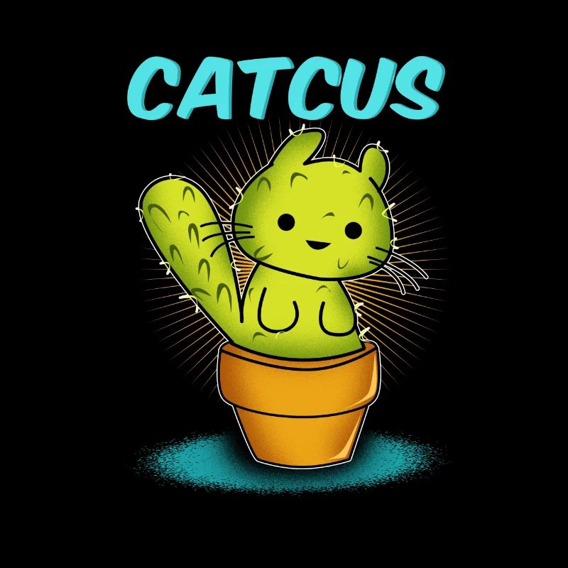 Cat / CATCUS / Cactus / Gift