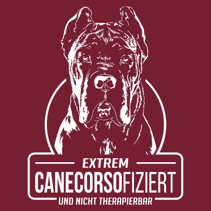 CANECORSOFIZIERT Cane Corso Hunde Spruch Wilsigns