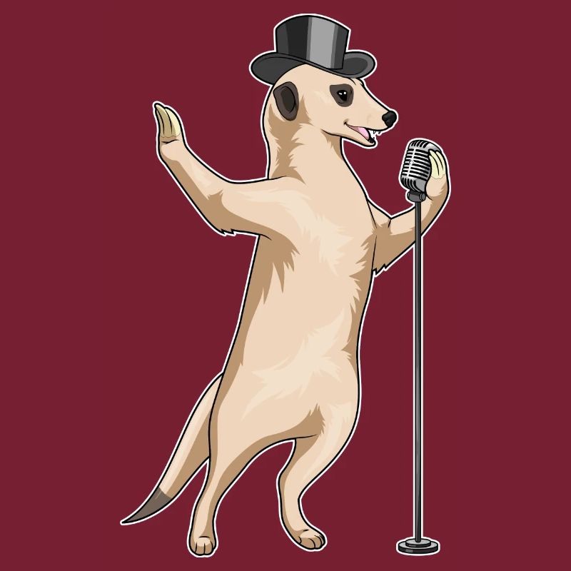 Suricate Singer Microphone Musique