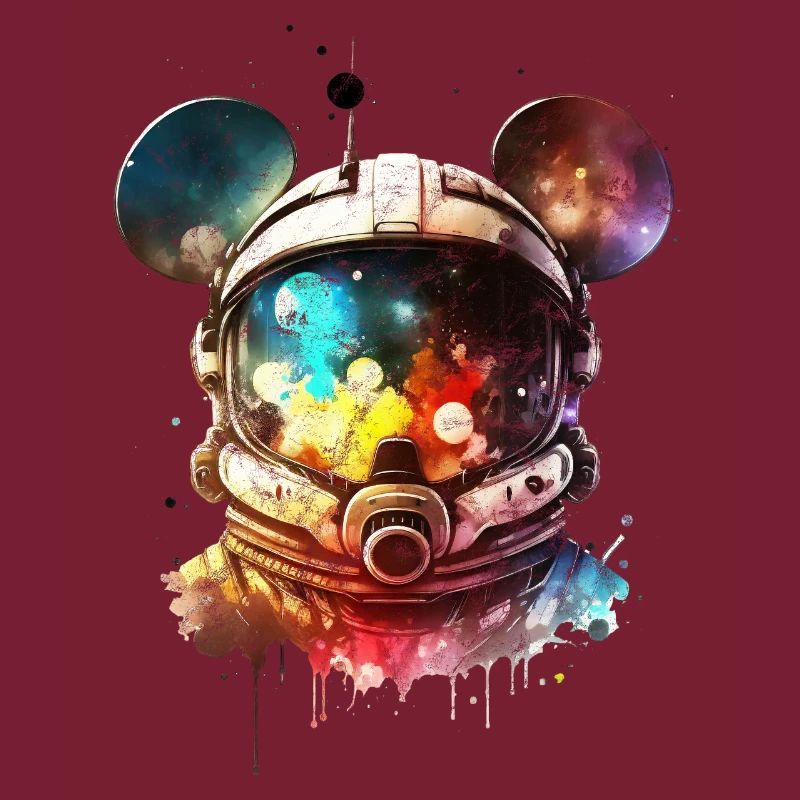 Souris astronaute, Casque, Combinaison spatiale, Espace, Espace