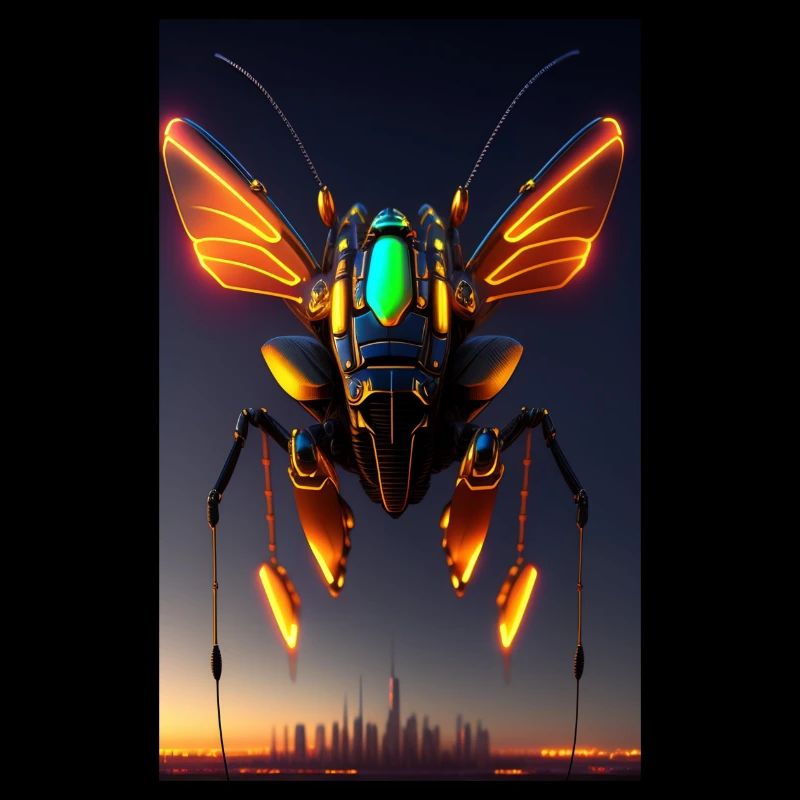 Künstliche Intelligenz KI Steampunk Cyborg Roboter