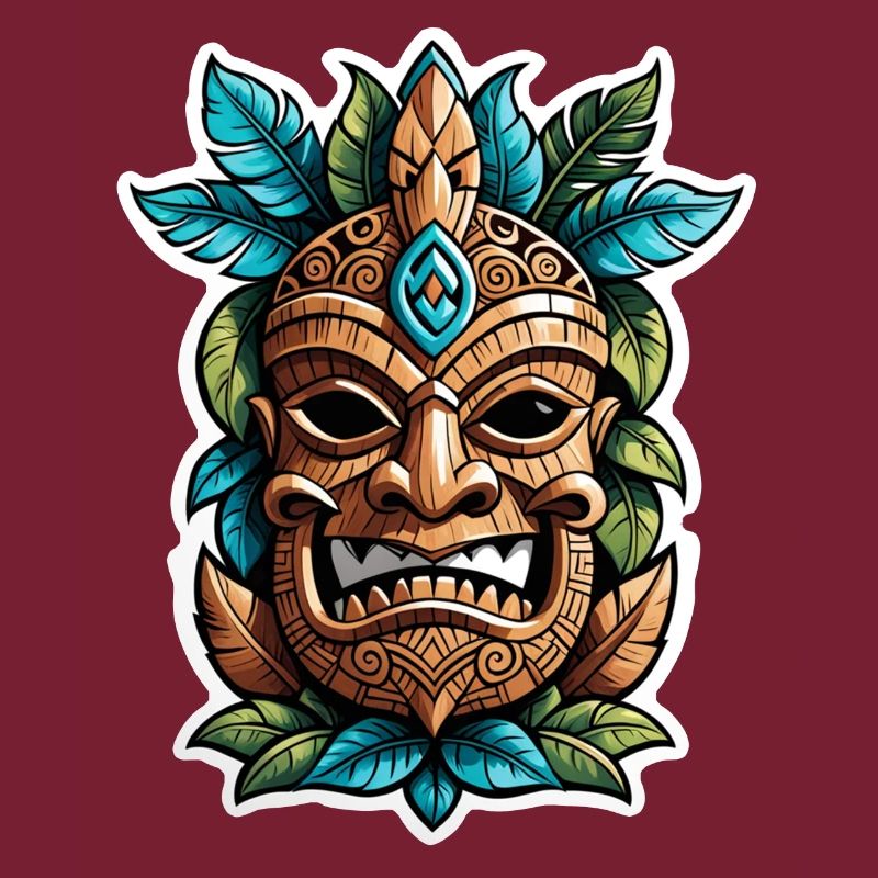 Tiki Beach - Polynesia Statue