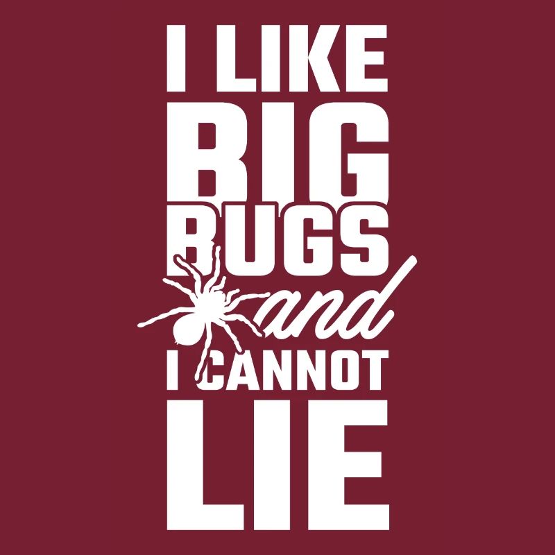 I like Big Bugs and I cannot Lie Araignée