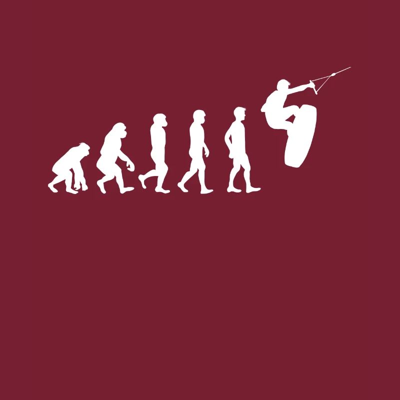 T-shirt Evolution Wakeboard Wakeboarder