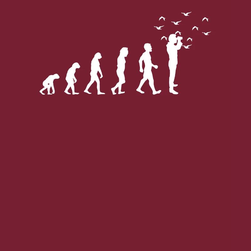 Evolution Birdwatcher Bird Nerd