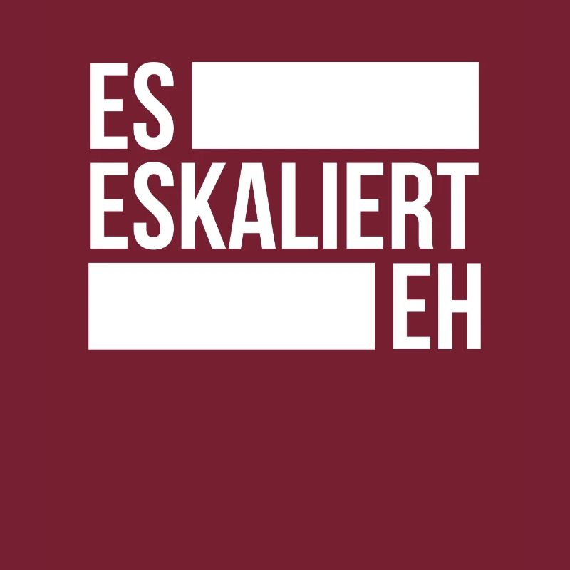 Es Eskaliert Eh Geschenk JGA