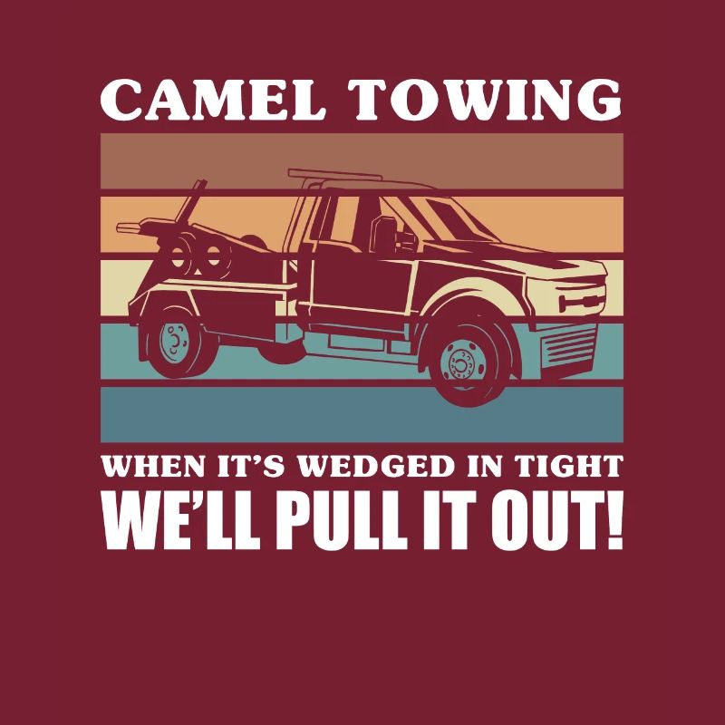 Camel Towing Shirt Geschenk Abschlepper