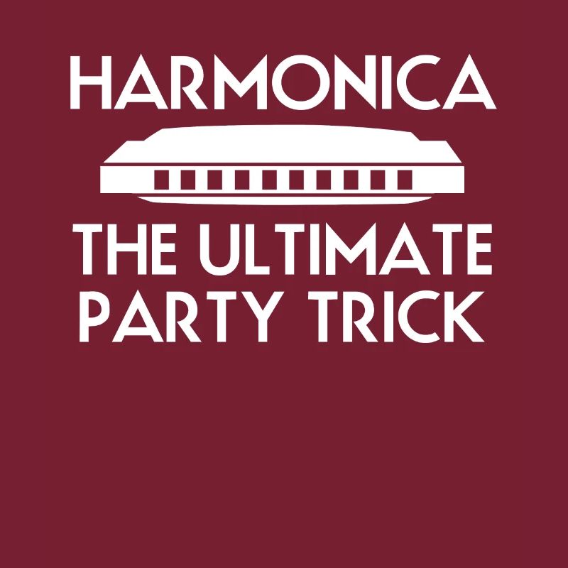 Harmonica Harmonica Slogan Chemise