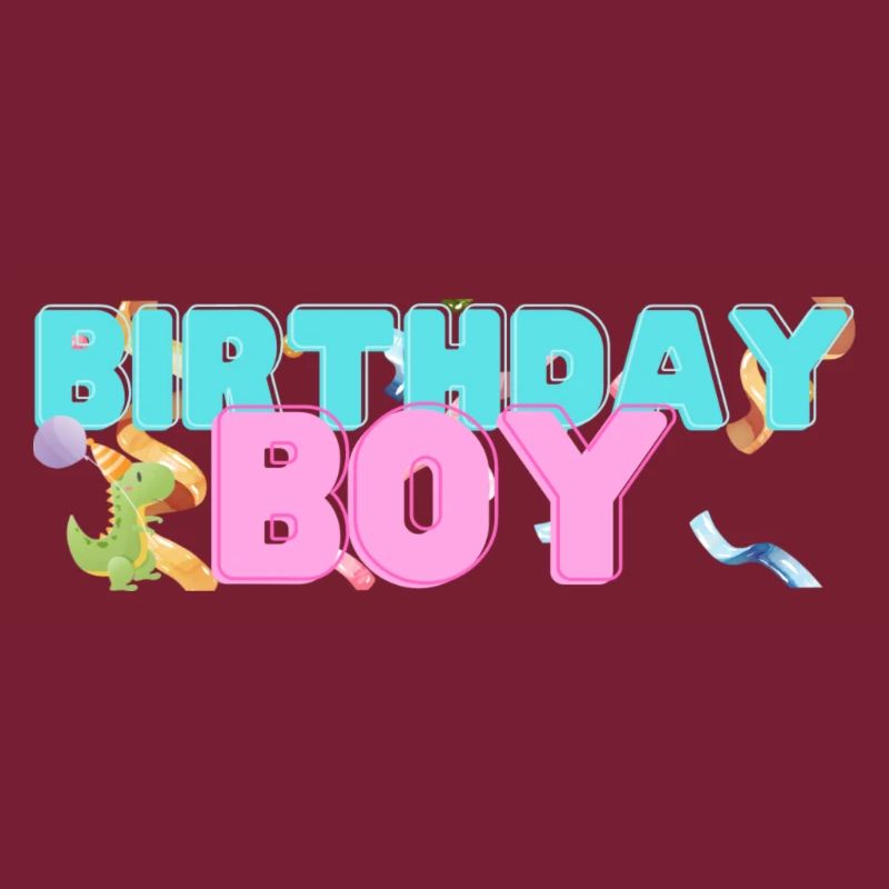 Dino Geburtstagsjunge