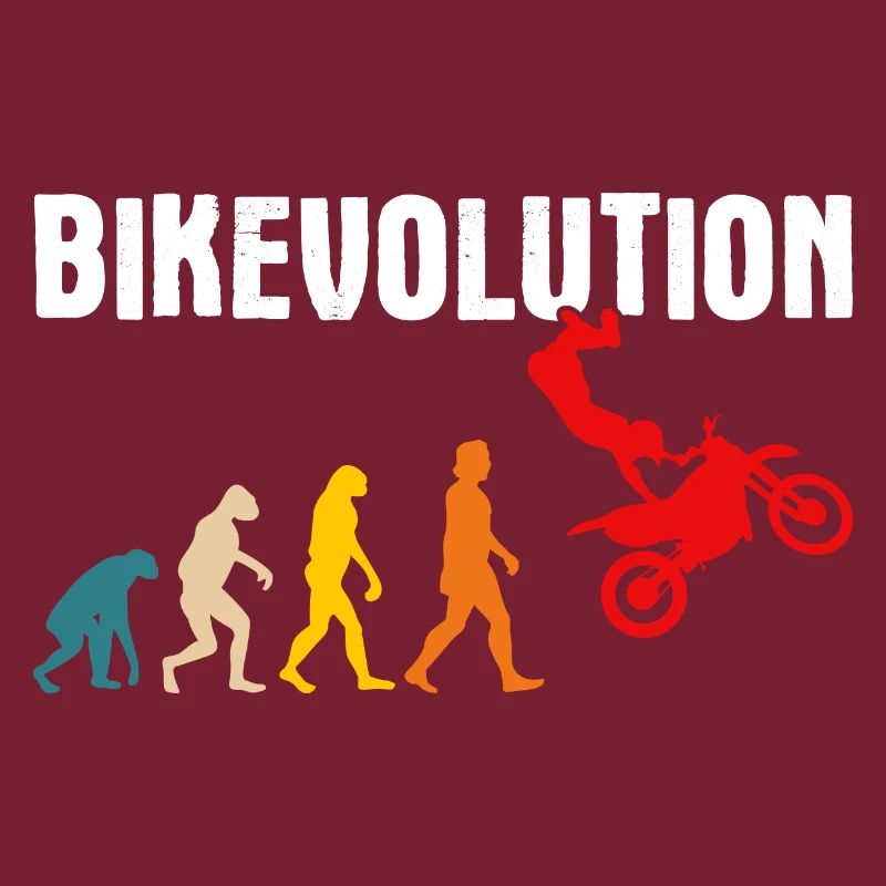 Motorcycle Evolution Vintage Shadow Biker