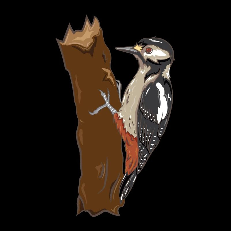 Specht Baum Vögel Vogel Tier Tier Geschenk