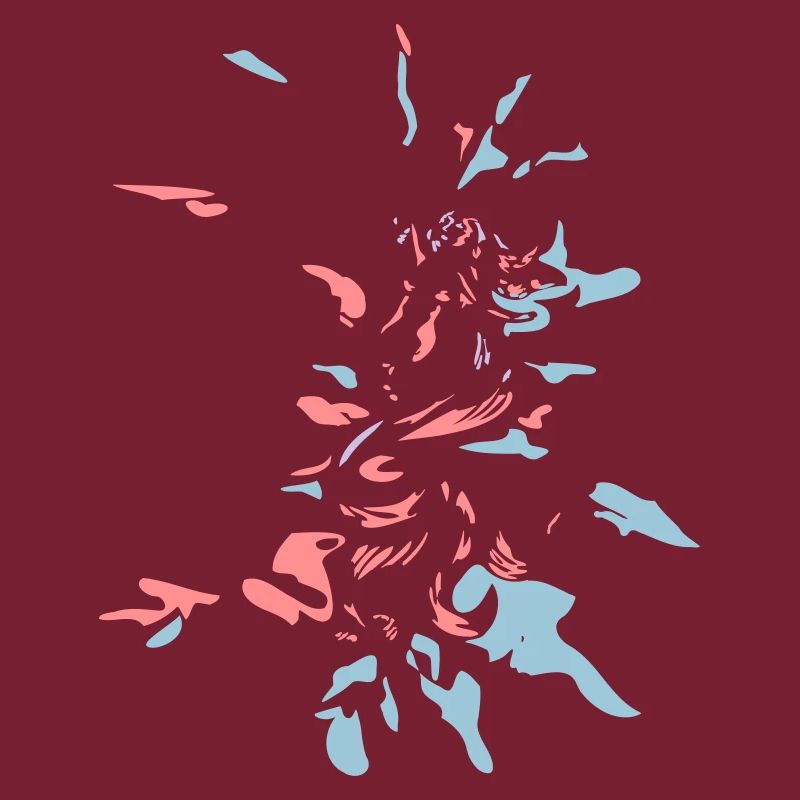 conception abstraite des éclaboussures