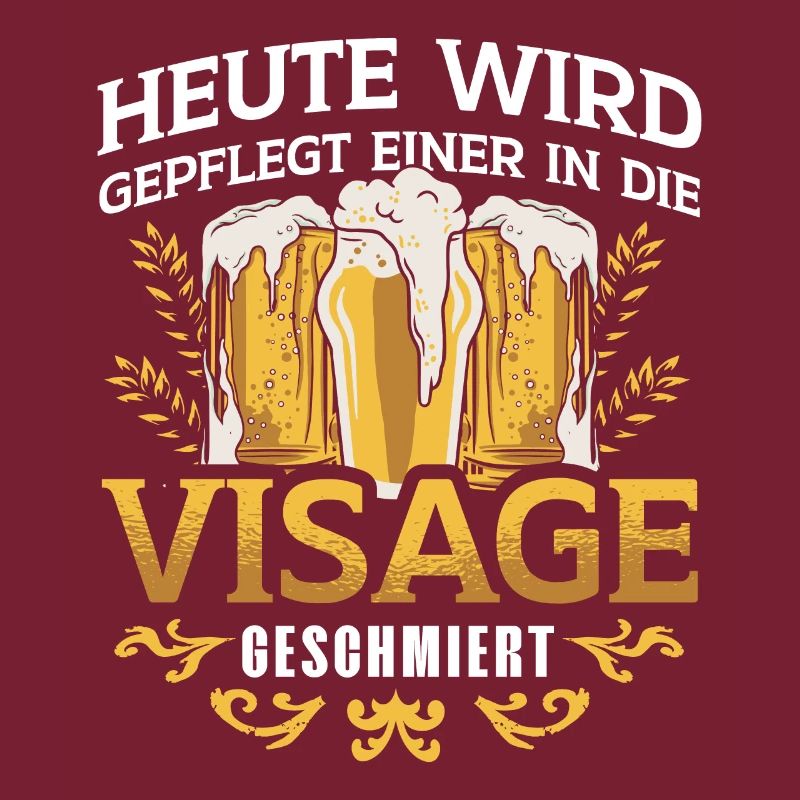 Heute wird gepflegt einer in die Visage