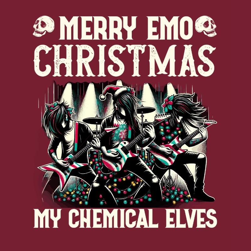 Joyeux Emo Noël Mes Elfes Chimiques Emocore