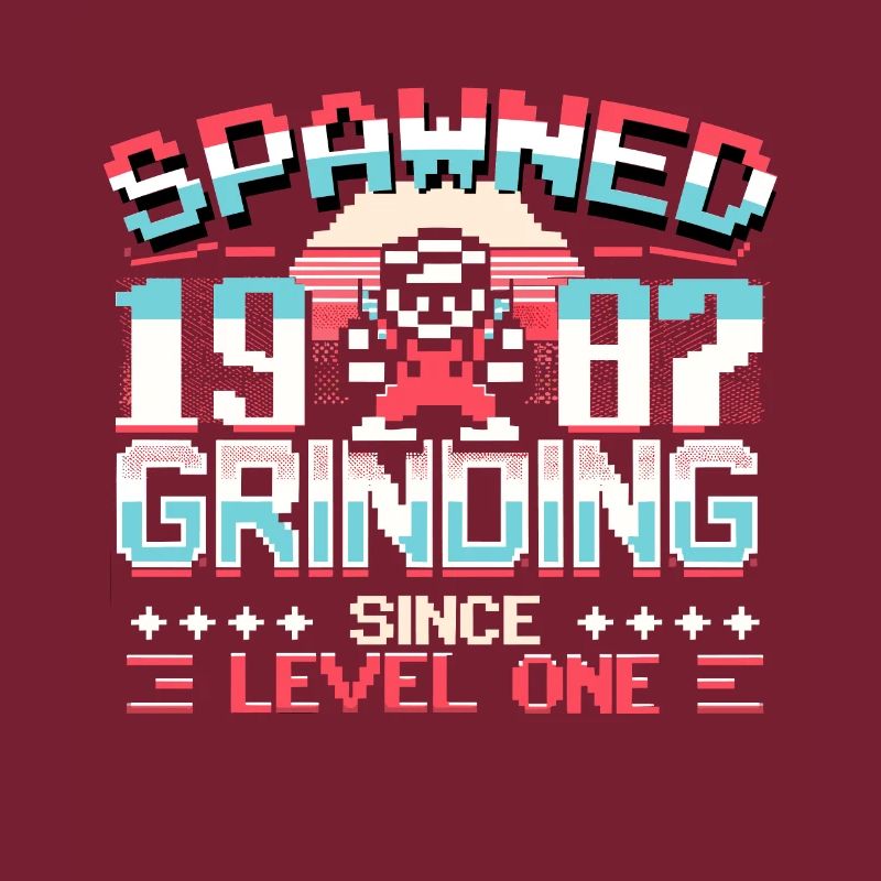 Spawned 1987 Grinding Since Level One Funny Gamer