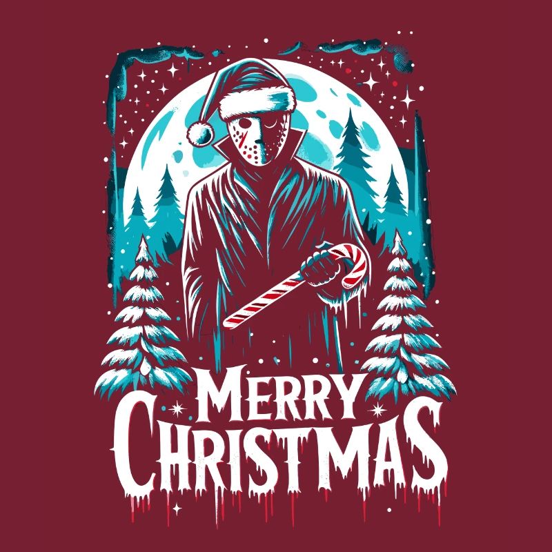Joyeux Noël Festif Slasher Candy Cane Menace