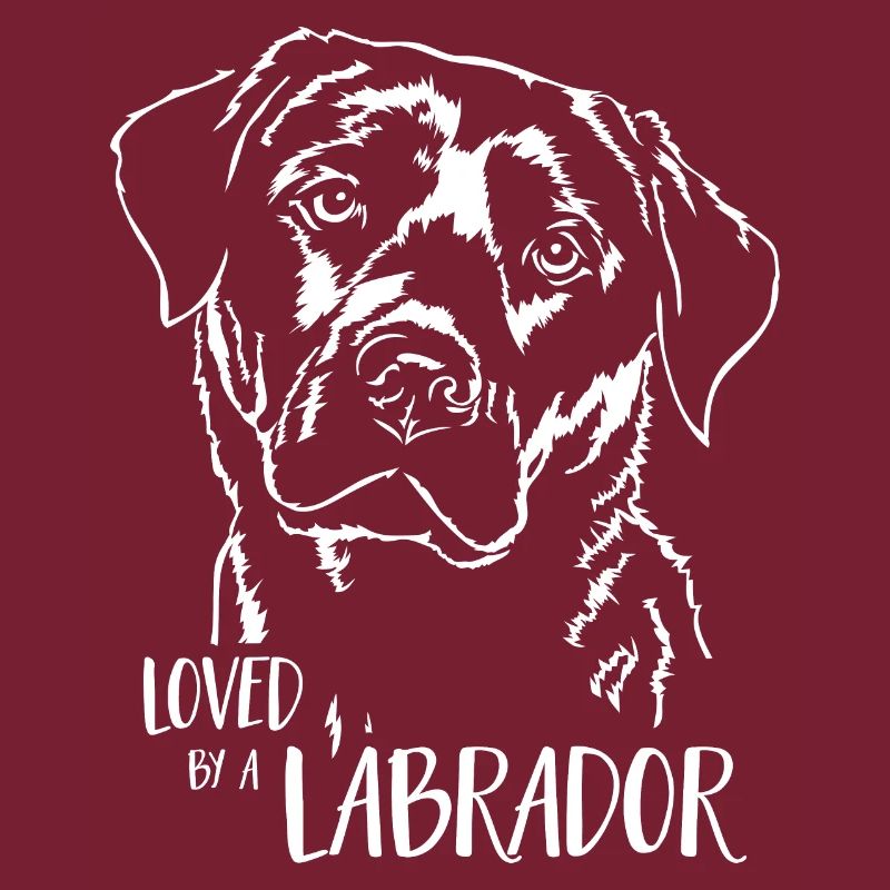 LABRADOR Labbi loved by a Labrador saying Wilsigns