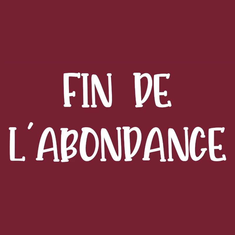 fin de l'abondance