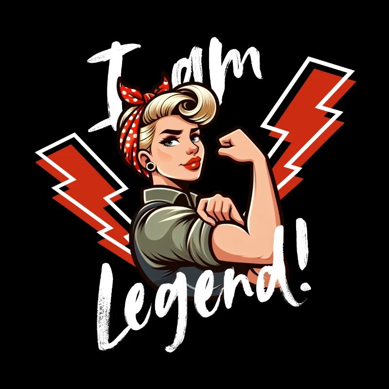 Ich bin eine Legende - Frau