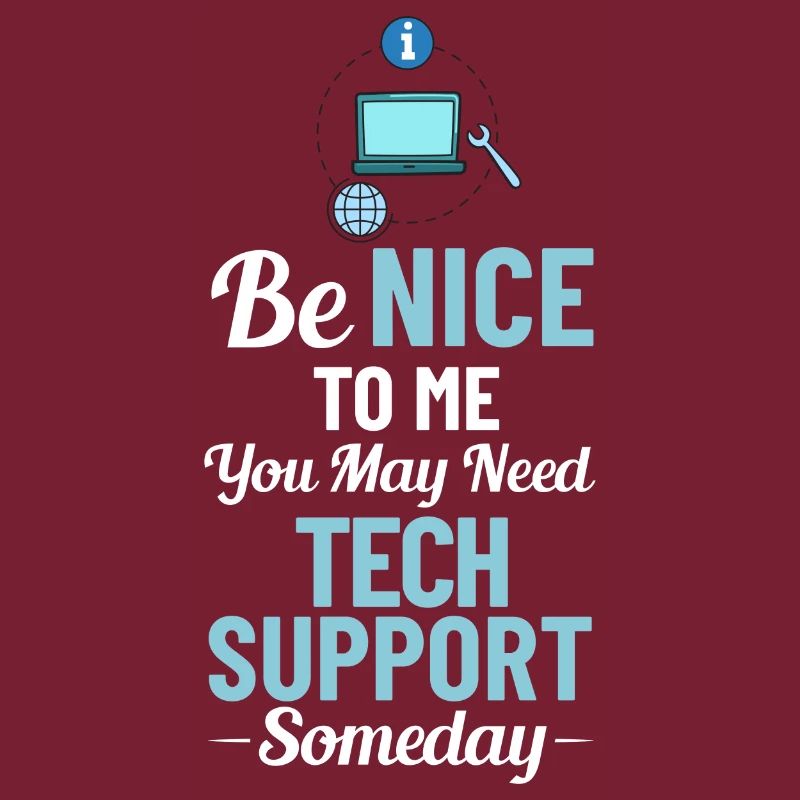 Tech Support IT Technischer Hilfe Helpdesk