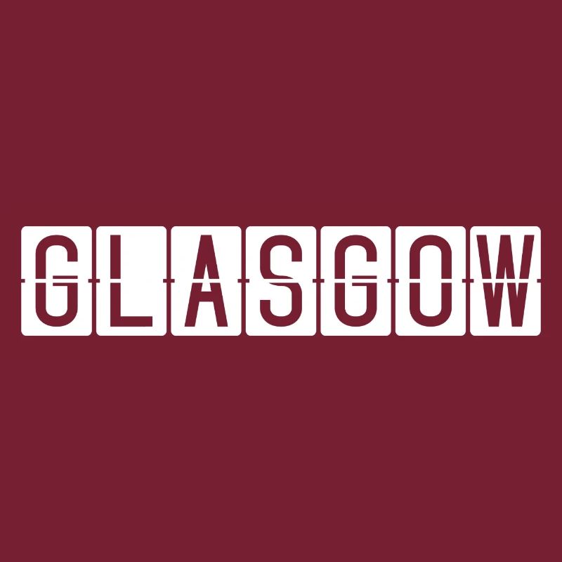 Panneau de l’aéroport de Glasgow