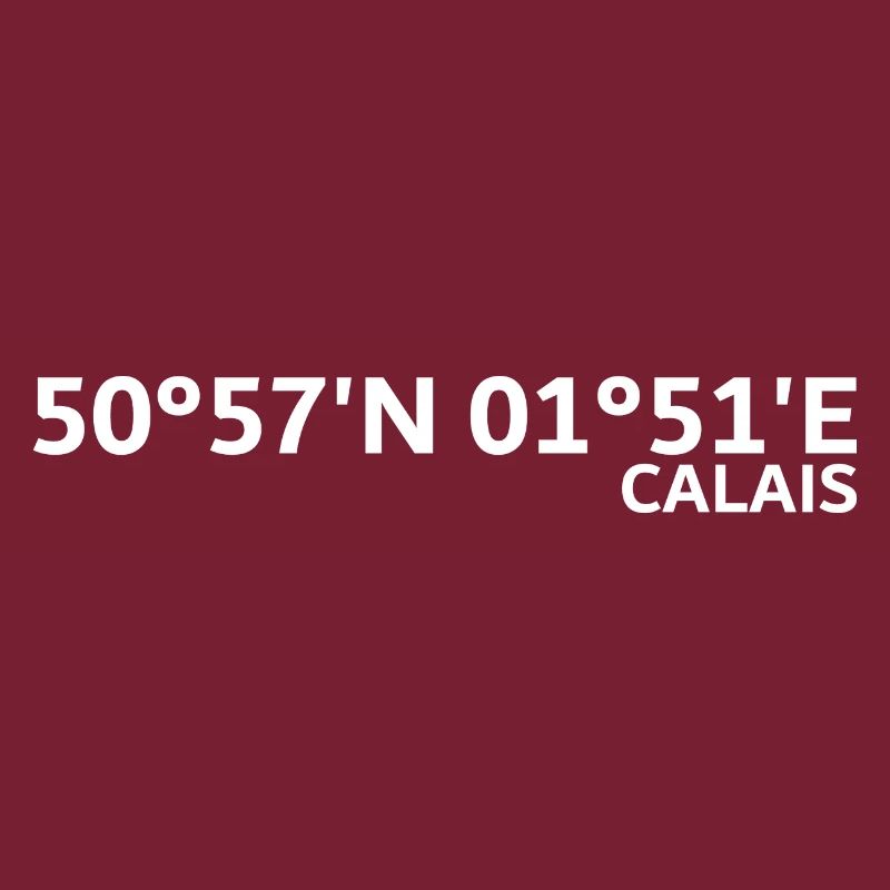 Coordonnées de Calais