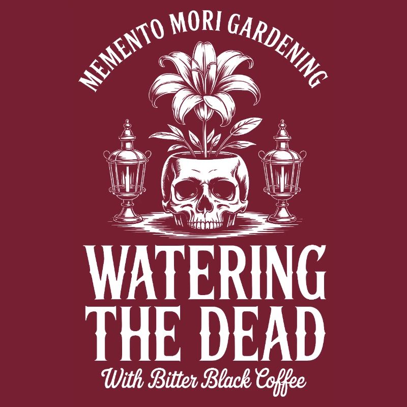 Gießen der Dead Coffee Gothic Plant