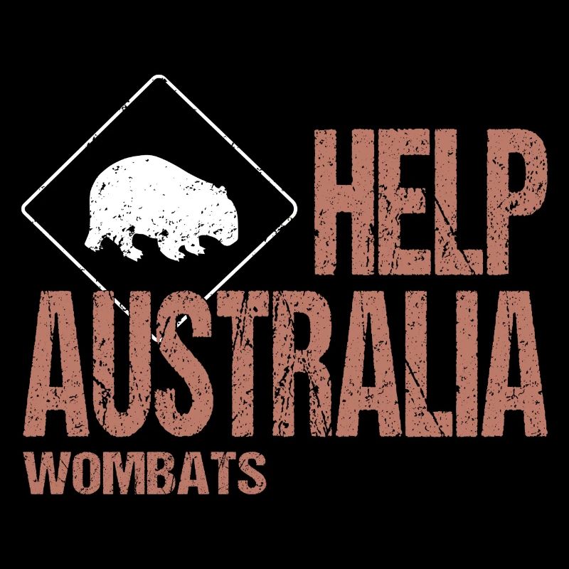HELP AUSTRALIA WOMBATS