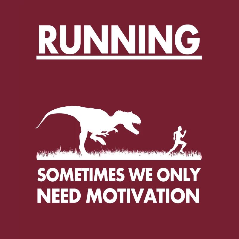 Laufen Motivation Dinosaur Geschenk Geschenkidee