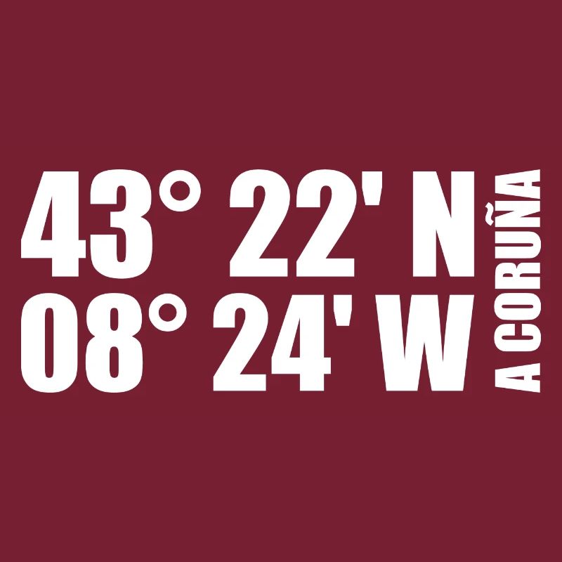 A Coruña coordinates