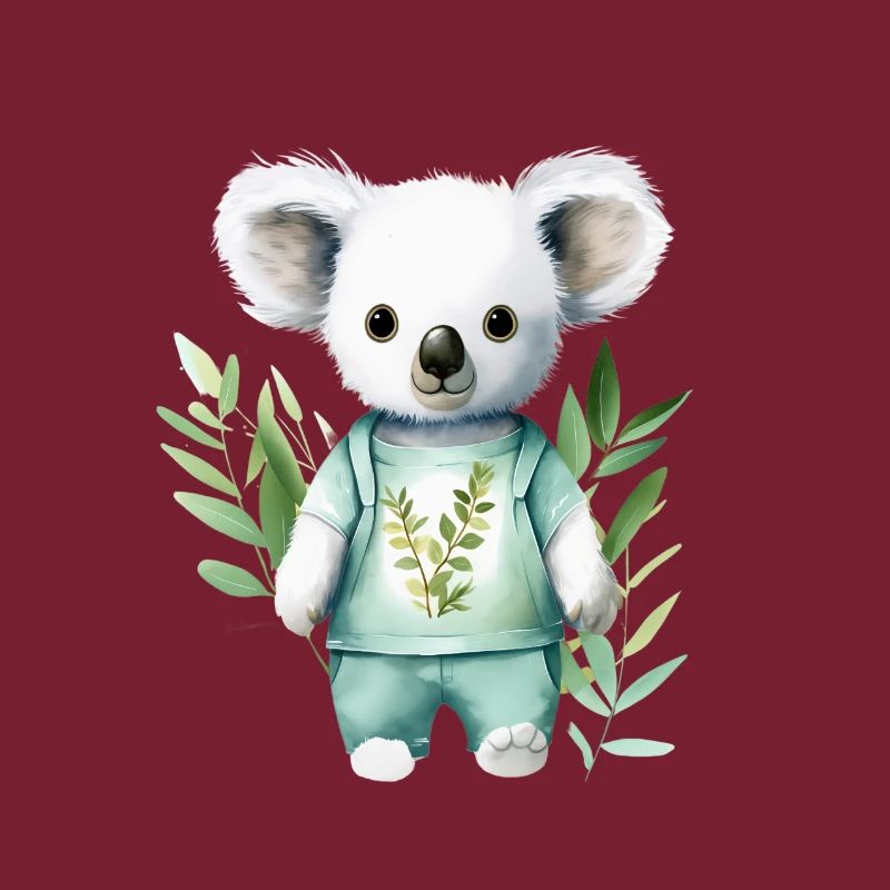 Eukalyptus-Träumer: Koala-T-Shirt