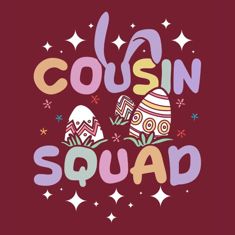 Easter Bunnies Cousin Bunny squad